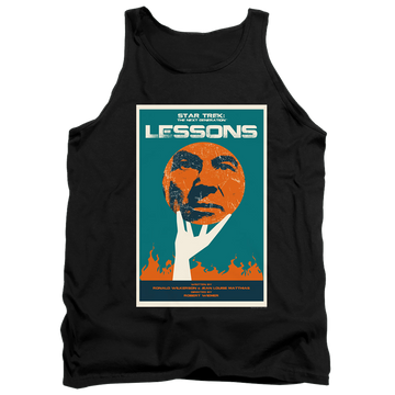 Black men's tank with Star Trek The Next Generation Tng Season 6 Episode 19 graphic