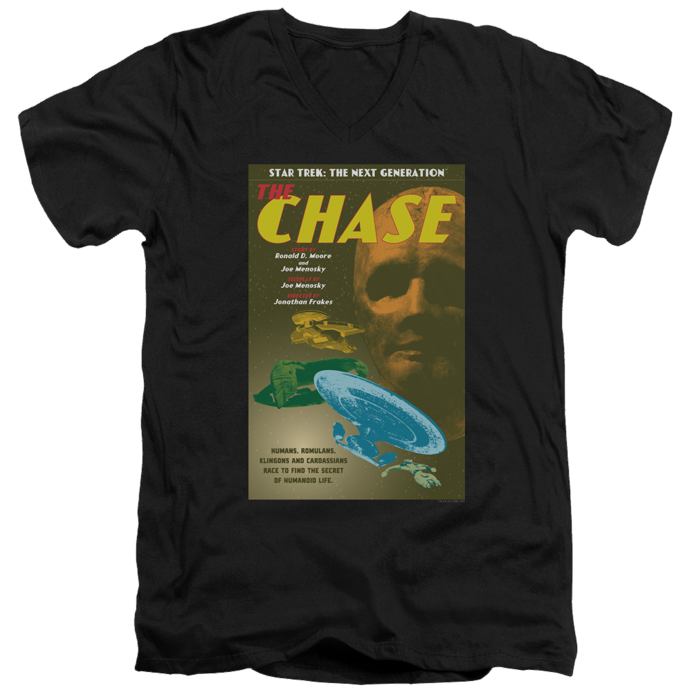 Star Trek The Next Generation Tng Season 6 Episode 20 - Men's V-Neck T-Shirt Men's V-Neck T-Shirt Star Trek   