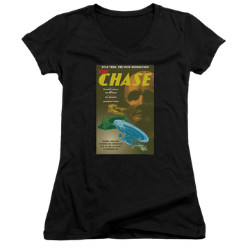 Star Trek The Next Generation Tng Season 6 Episode 20 - Juniors V-Neck T-Shirt Juniors V-Neck T-Shirt Star Trek   