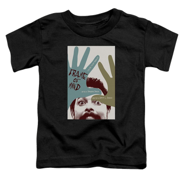 Black toddler t-shirt with Star Trek Tng Season 6 Episode 21 graphic