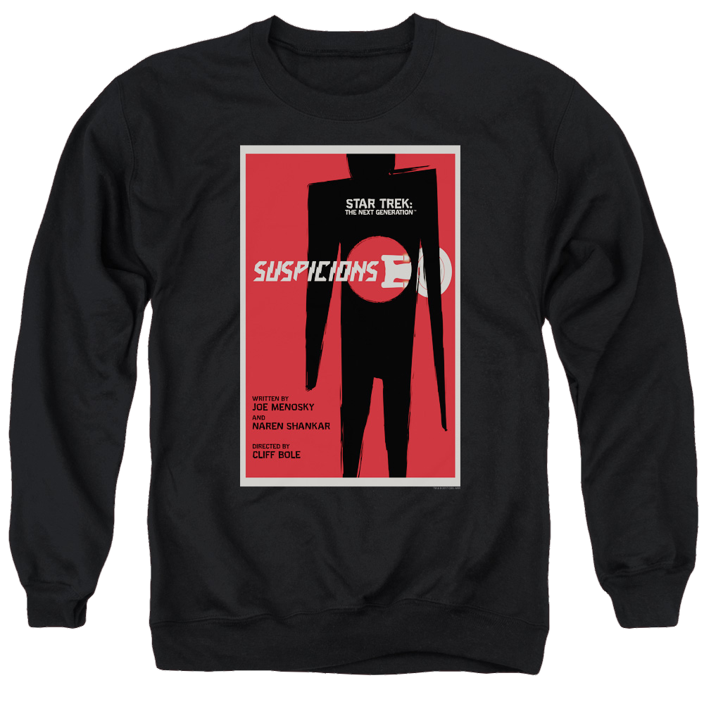 Star Trek The Next Generation Tng S6 Ep22 - Men's Crewneck Sweatshirt Men's Crewneck Sweatshirt Star Trek   