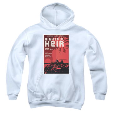 White youth hoodie for ages 8 to 12 with Star Trek The Next Generation Tng Season 6 Episode 23 graphic