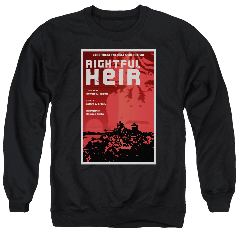 Star Trek The Next Generation Tng S6 Ep23 - Men's Crewneck Sweatshirt Men's Crewneck Sweatshirt Star Trek   