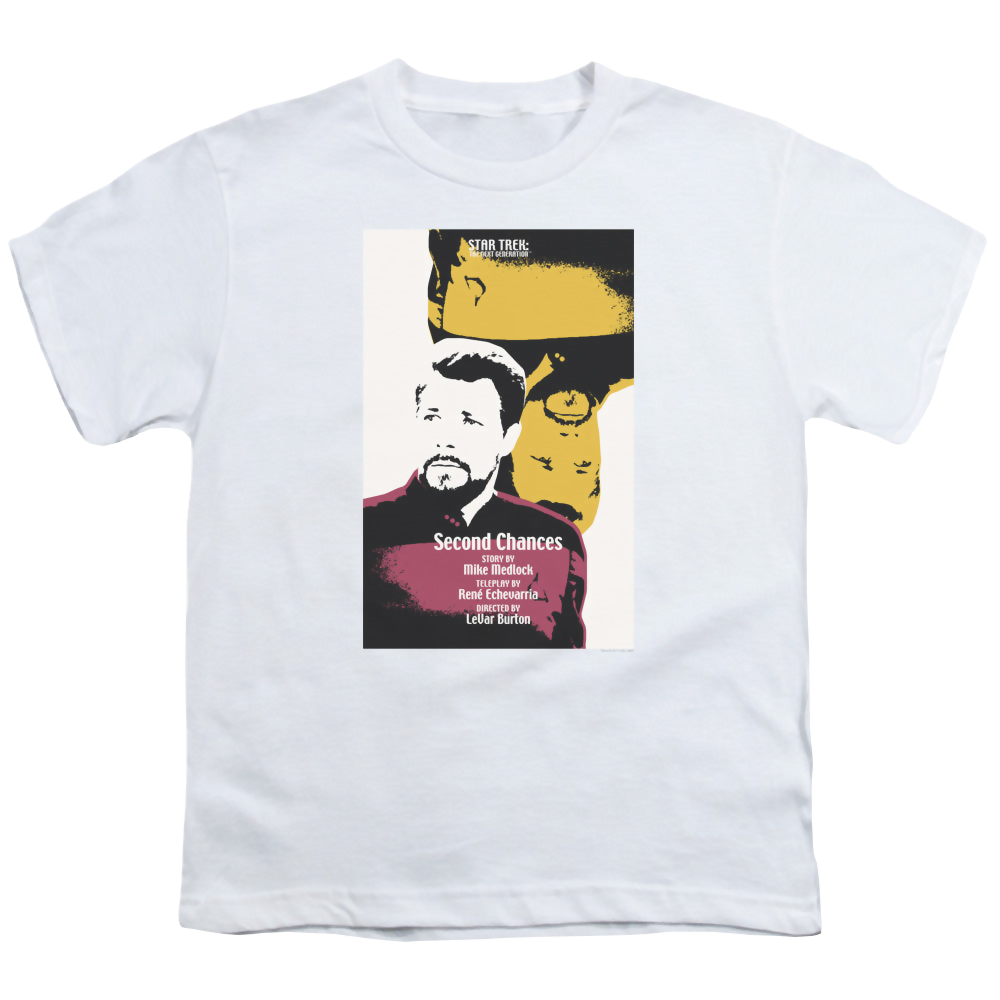 Star Trek The Next Generation Tng Season 6 Episode 24 - Youth T-Shirt Youth T-Shirt (Ages 8-12) Star Trek   