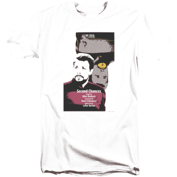 Black men's tall fit t-shirt with Star Trek Tng Season 6 Episode 24 graphic