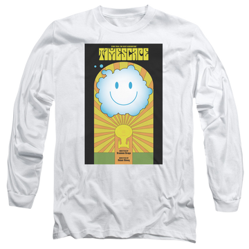 White men's long sleeve t-shirt with Star Trek Tng Season 6 Episode 25 graphic