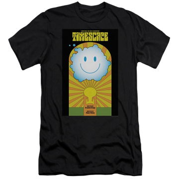 White men's premium slim fit t-shirt with Star Trek Tng Season 6 Episode 25 graphic