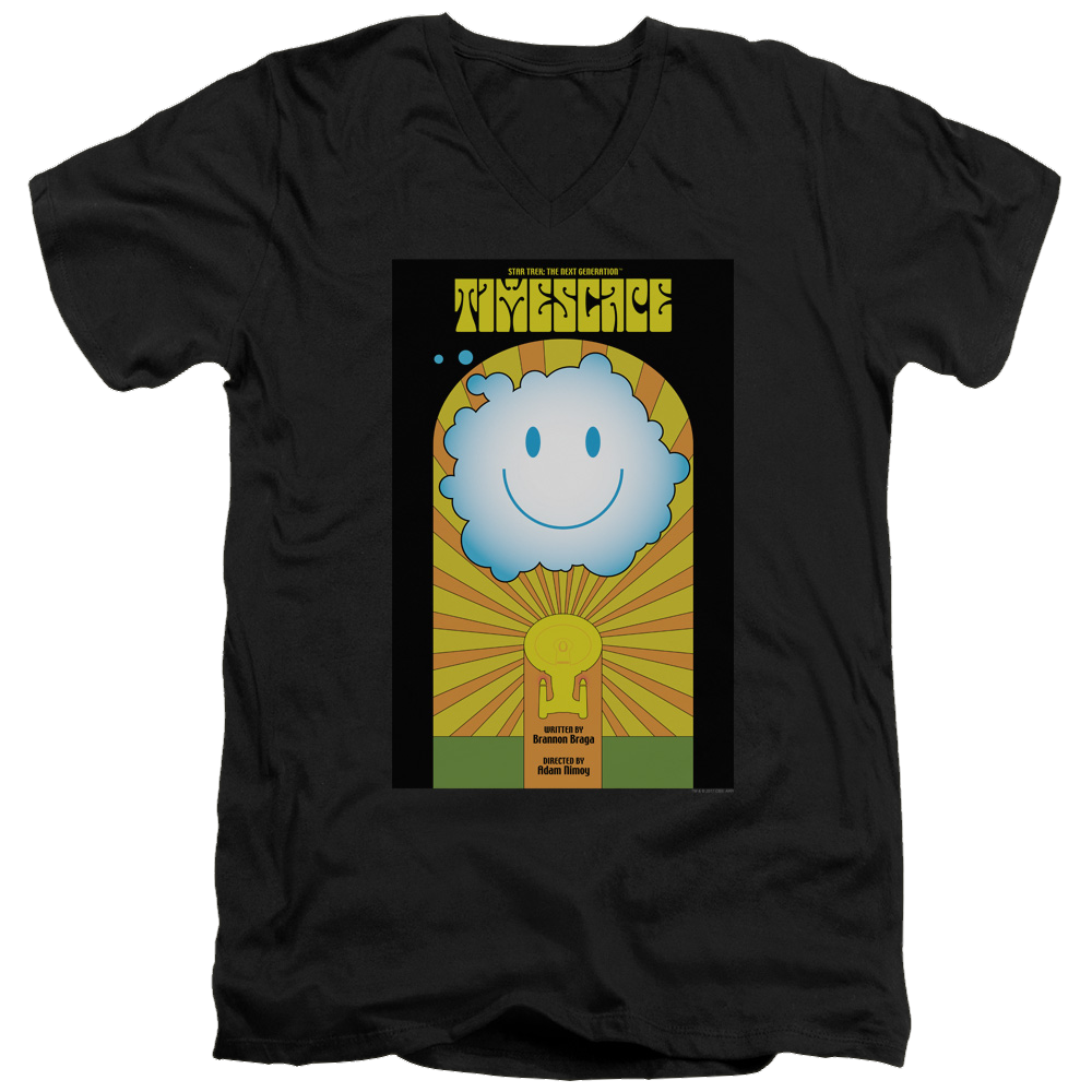 Star Trek The Next Generation Tng Season 6 Episode 25 - Men's V-Neck T-Shirt Men's V-Neck T-Shirt Star Trek   