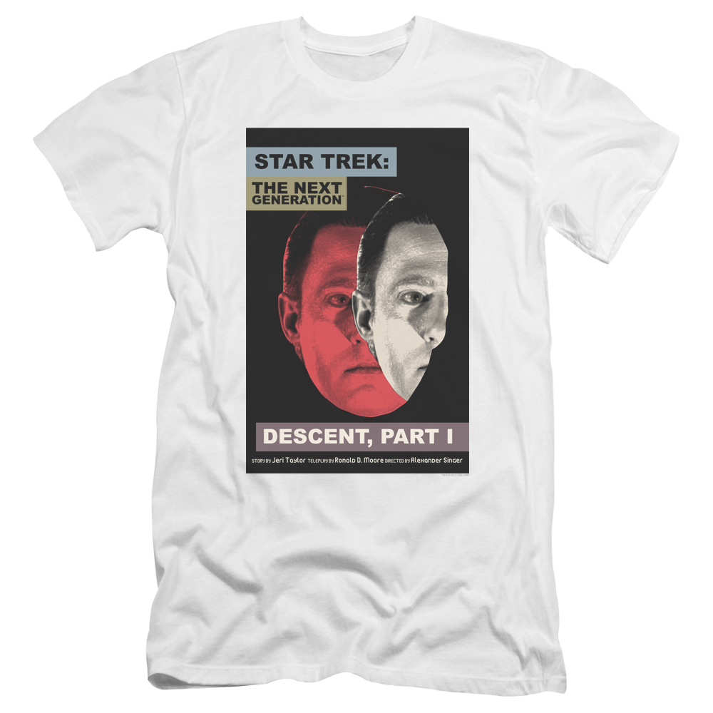 Star Trek The Next Generation Tng Season 6 Episode 26 - Men's Premium Slim Fit T-Shirt Men's Premium Slim Fit T-Shirt Star Trek   