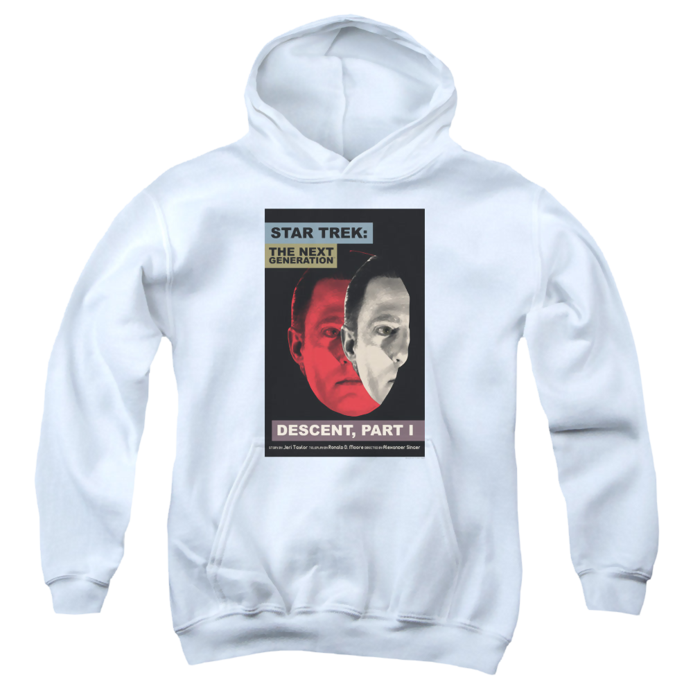 Star Trek The Next Generation Tng Season 6 Episode 26 - Youth Hoodie Youth Hoodie (Ages 8-12) Star Trek   