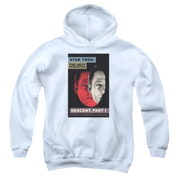Star Trek The Next Generation Tng Season 6 Episode 26 - Youth Hoodie Youth Hoodie (Ages 8-12) Star Trek   