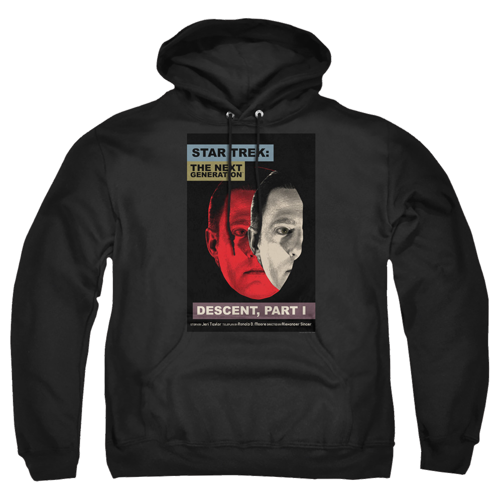Star Trek The Next Generation Tng Season 6 Episode 26 - Pullover Hoodie Pullover Hoodie Star Trek   