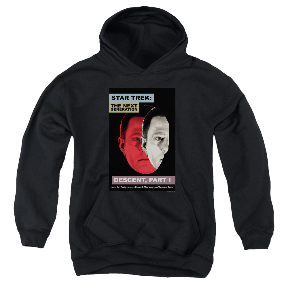 Star Trek The Next Generation Tng Season 6 Episode 26 - Youth Hoodie Youth Hoodie (Ages 8-12) Star Trek   