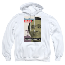 Star Trek The Next Generation Tng Season 7 Episode 1 - Pullover Hoodie Pullover Hoodie Star Trek   