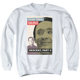 Star Trek The Next Generation Tng S7 Ep1 - Men's Crewneck Sweatshirt Men's Crewneck Sweatshirt Star Trek   