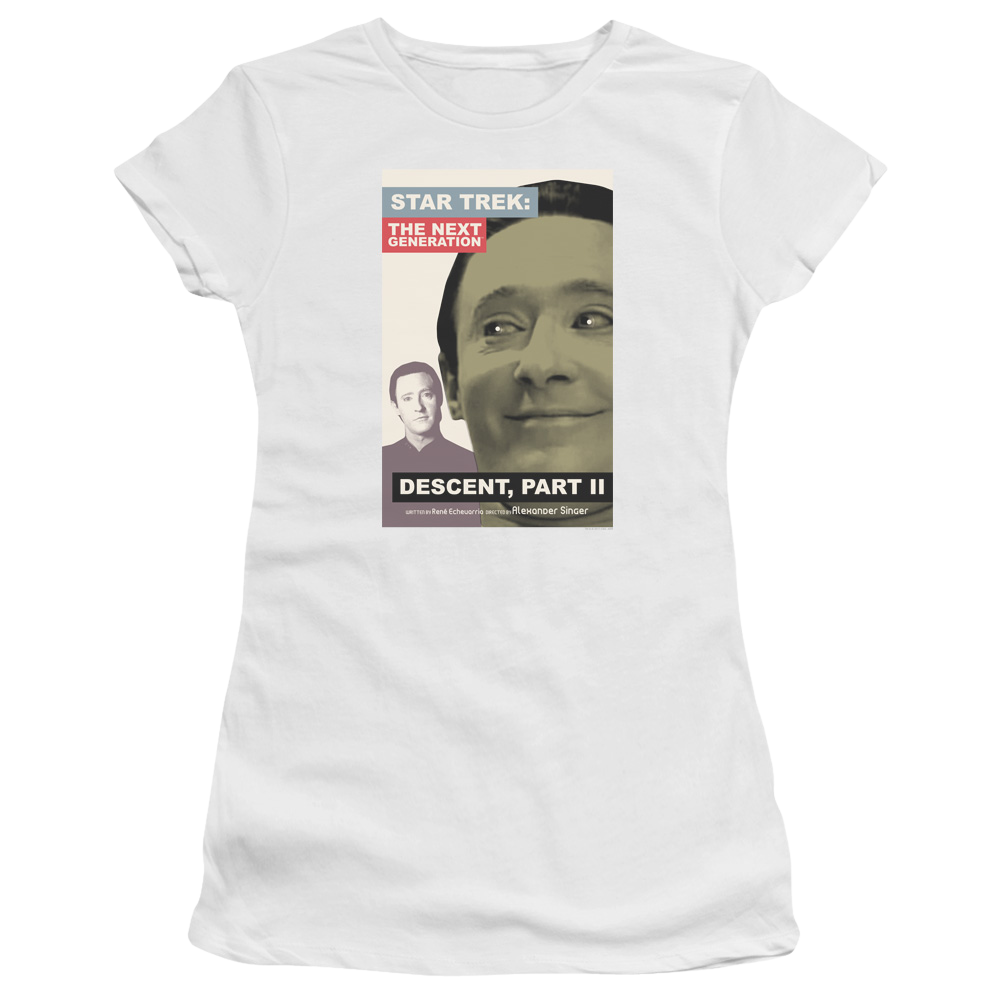 Star Trek The Next Generation Tng Season 7 Episode 1 - Juniors T-Shirt Juniors T-Shirt Star Trek   