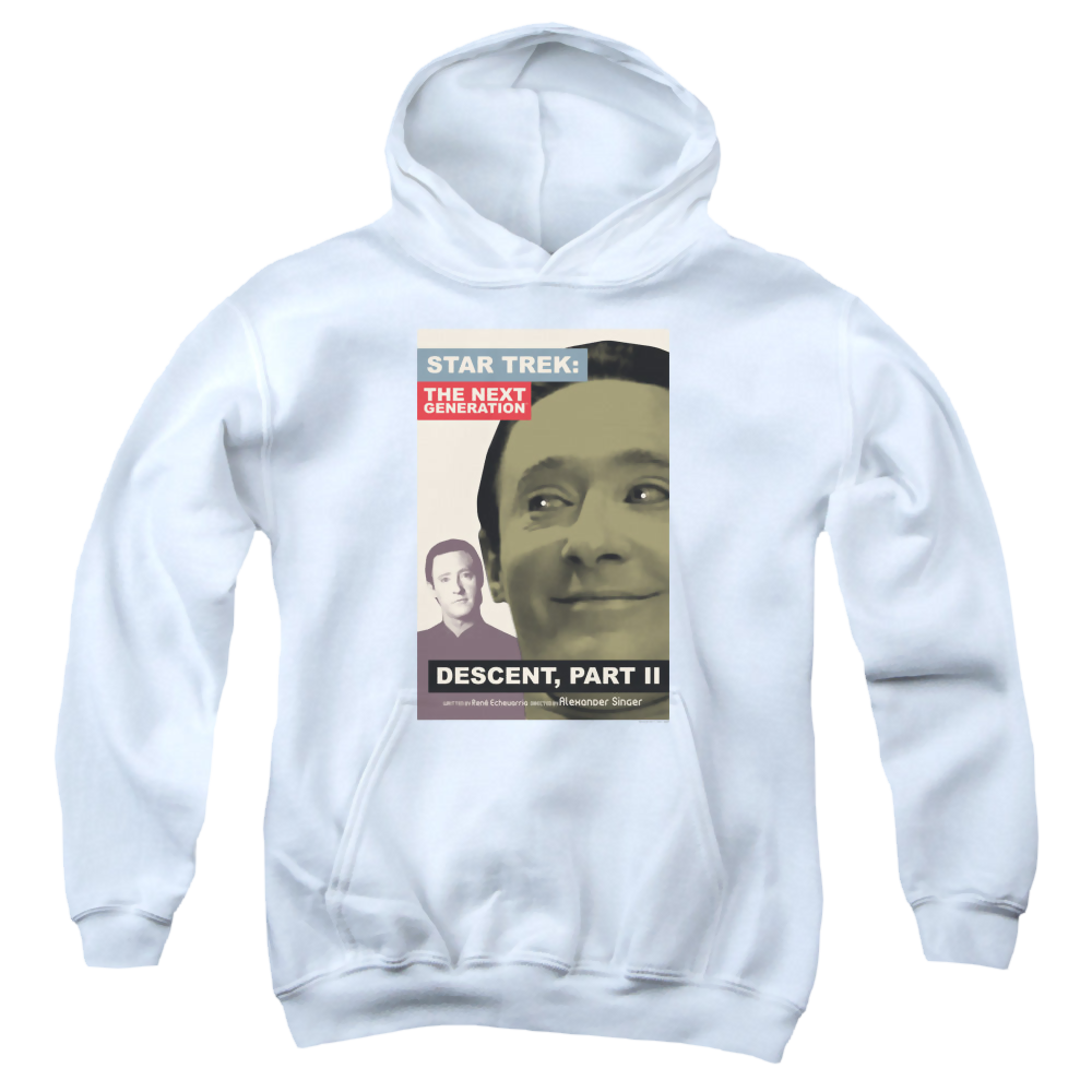 Star Trek The Next Generation Tng Season 7 Episode 1 - Youth Hoodie Youth Hoodie (Ages 8-12) Star Trek   
