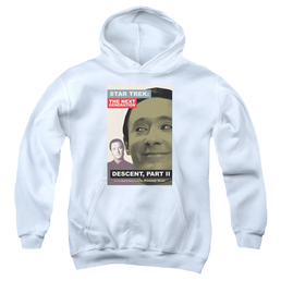 Star Trek The Next Generation Tng Season 7 Episode 1 - Youth Hoodie Youth Hoodie (Ages 8-12) Star Trek   