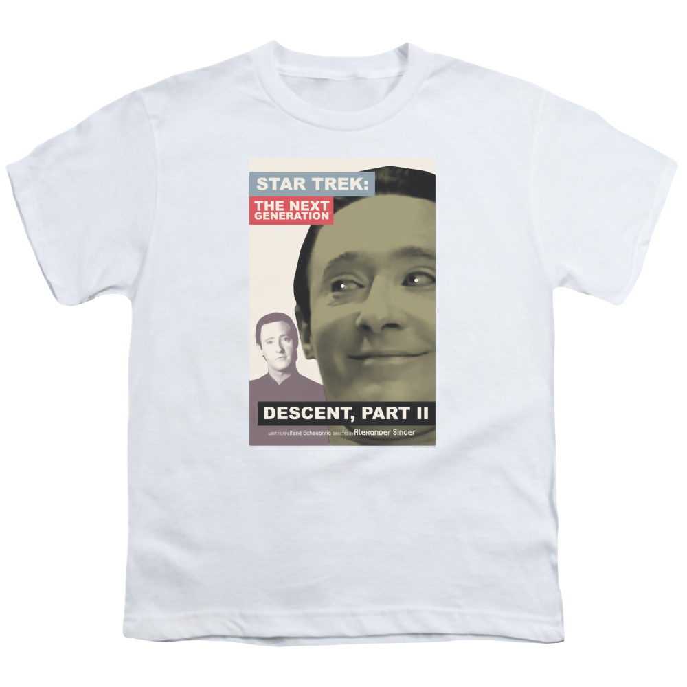 Star Trek The Next Generation Tng Season 7 Episode 1 - Youth T-Shirt Youth T-Shirt (Ages 8-12) Star Trek   