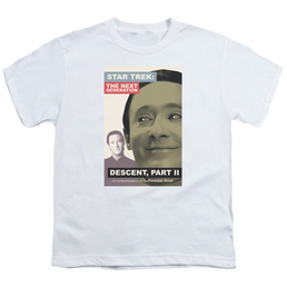 Star Trek The Next Generation Tng Season 7 Episode 1 - Youth T-Shirt Youth T-Shirt (Ages 8-12) Star Trek   