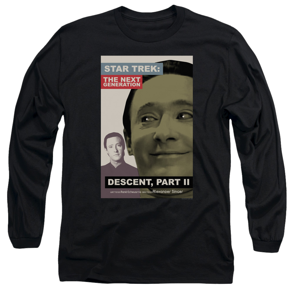 Star Trek The Next Generation Tng S7 Ep1 - Men's Long Sleeve T-Shirt Men's Long Sleeve T-Shirt Star Trek   