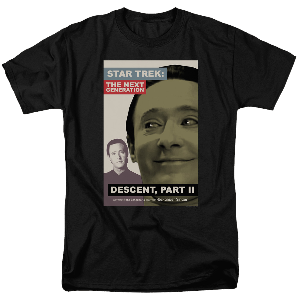 Star Trek The Next Generation Tng Season 7 Episode 1 - Men's Regular Fit T-Shirt Men's Regular Fit T-Shirt Star Trek   