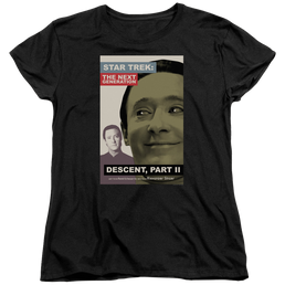 Star Trek The Next Generation Tng Season 7 Episode 1 - Women's T-Shirt Women's T-Shirt Star Trek   