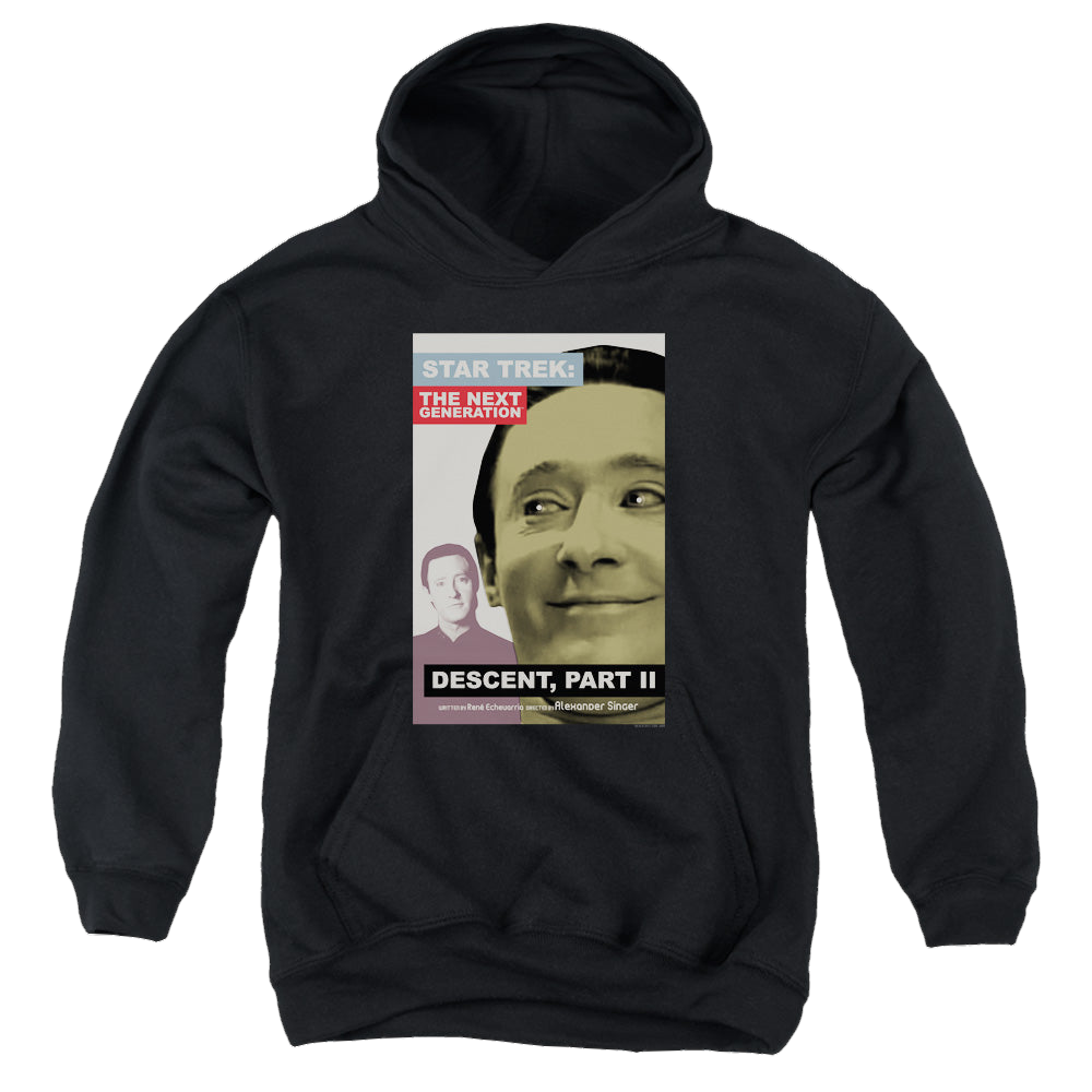Star Trek The Next Generation Tng Season 7 Episode 1 - Youth Hoodie Youth Hoodie (Ages 8-12) Star Trek   