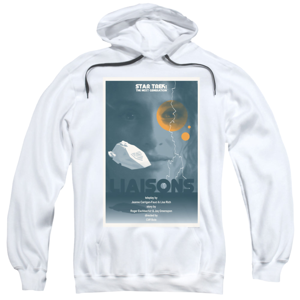 Star Trek The Next Generation Tng Season 7 Episode 2 - Pullover Hoodie Pullover Hoodie Star Trek   