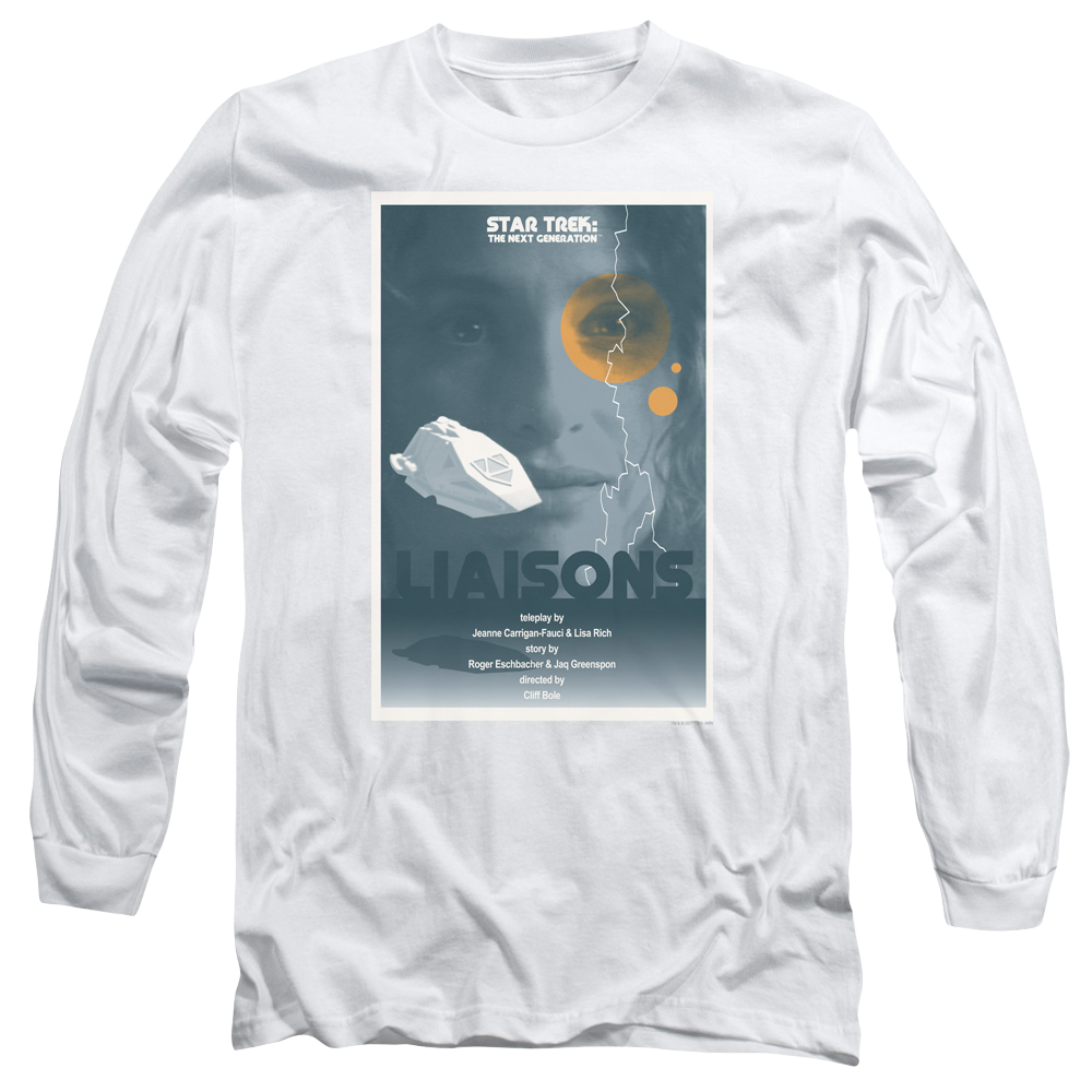 Star Trek The Next Generation Tng S7 Ep2 - Men's Long Sleeve T-Shirt Men's Long Sleeve T-Shirt Star Trek   