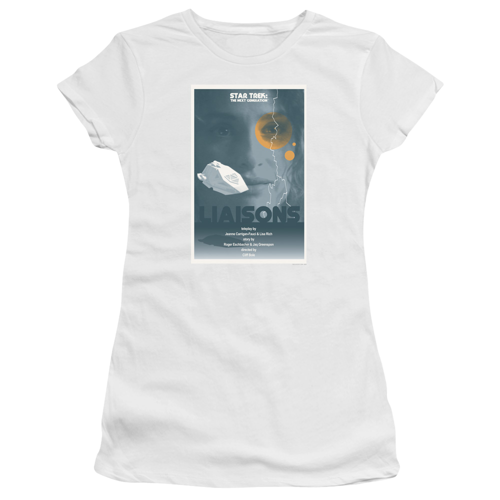 Star Trek The Next Generation Tng Season 7 Episode 2 - Juniors T-Shirt Juniors T-Shirt Star Trek   