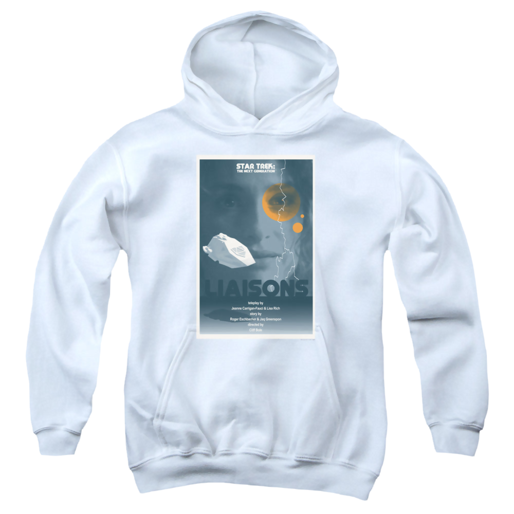 Star Trek The Next Generation Tng Season 7 Episode 2 - Youth Hoodie Youth Hoodie (Ages 8-12) Star Trek   