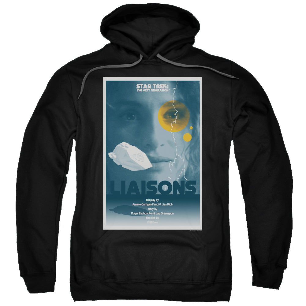 Star Trek The Next Generation Tng Season 7 Episode 2 - Pullover Hoodie Pullover Hoodie Star Trek   