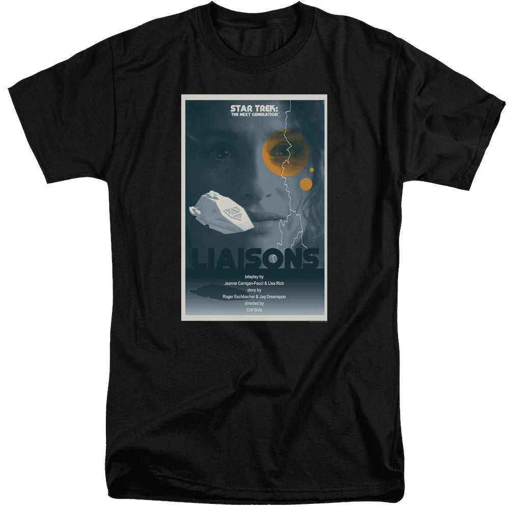 Star Trek The Next Generation Tng Season 7 Episode 2 - Men's Tall Fit T-Shirt Men's Tall Fit T-Shirt Star Trek   