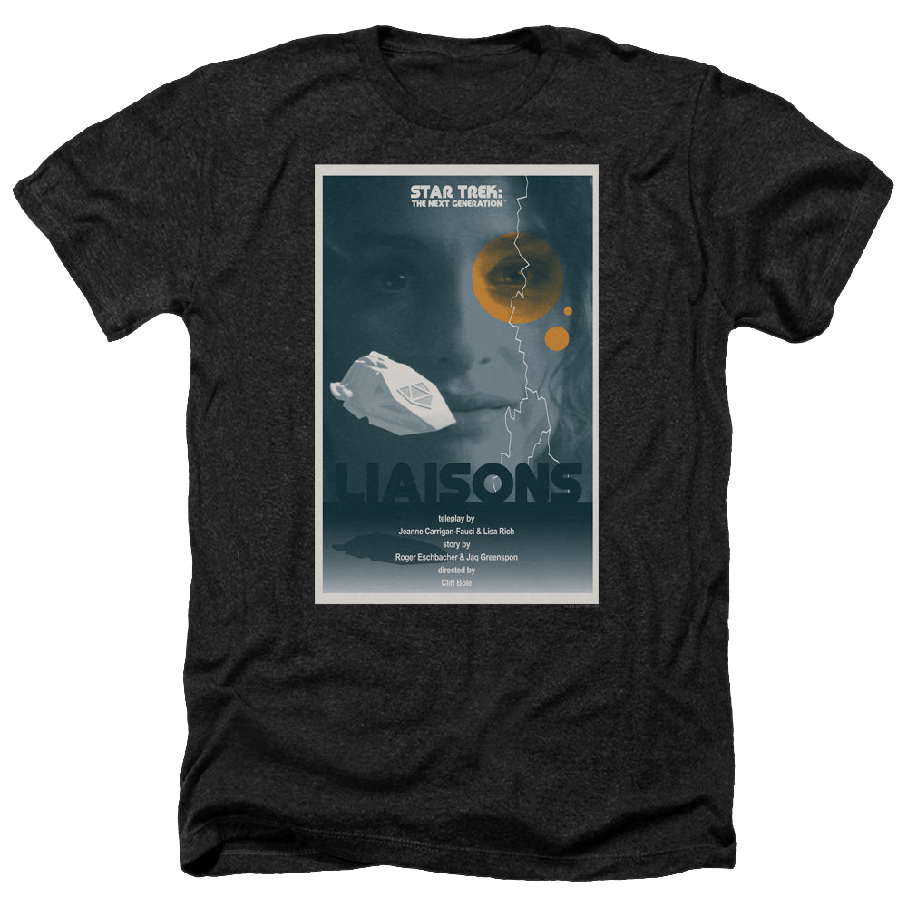 Star Trek The Next Generation Tng Season 7 Episode 2 - Men's Heather T-Shirt Men's Heather T-Shirt Star Trek   