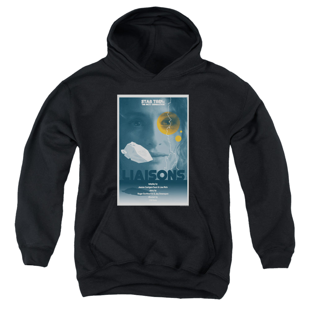 Star Trek The Next Generation Tng Season 7 Episode 2 - Youth Hoodie Youth Hoodie (Ages 8-12) Star Trek   