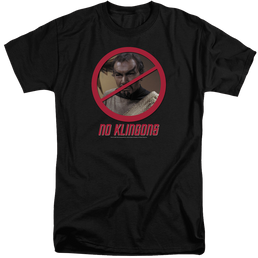 Star Trek No Klingons Men's Tall Fit T-Shirt Men's Tall Fit T-Shirt Star Trek   