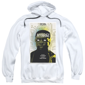 White pullover hoodie with Star Trek The Next Generation Tng Season 7 Episode 3 graphic
