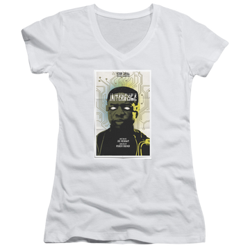 Star Trek The Next Generation Tng Season 7 Episode 3 - Juniors V-Neck T-Shirt Juniors V-Neck T-Shirt Star Trek   