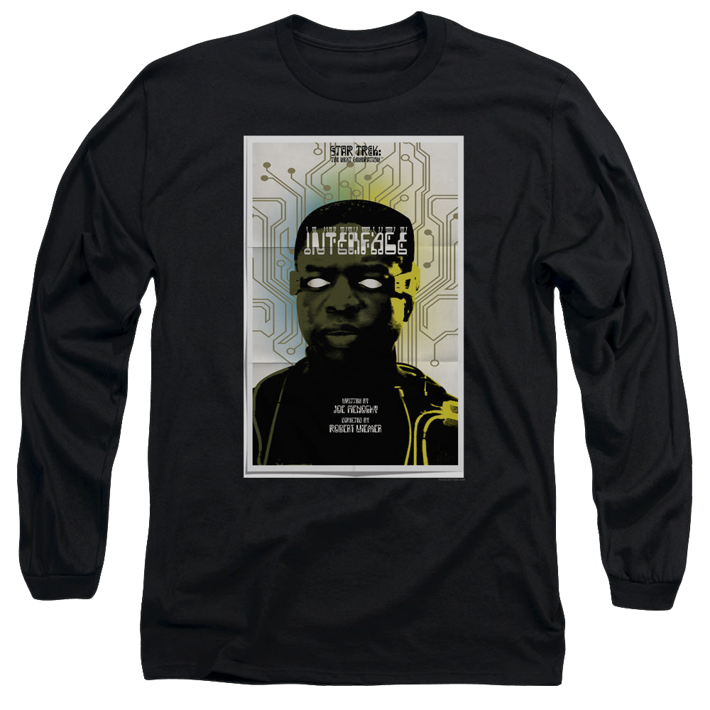 Star Trek The Next Generation Tng S7 Ep3 - Men's Long Sleeve T-Shirt Men's Long Sleeve T-Shirt Star Trek   
