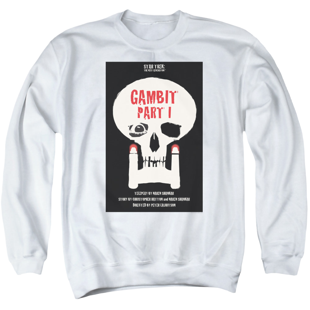 Star Trek The Next Generation Tng S7 Ep4 - Men's Crewneck Sweatshirt Men's Crewneck Sweatshirt Star Trek   
