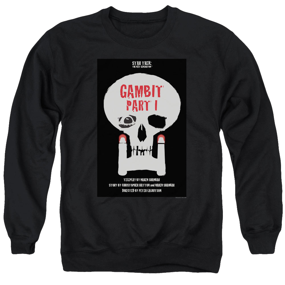 Star Trek The Next Generation Tng S7 Ep4 - Men's Crewneck Sweatshirt Men's Crewneck Sweatshirt Star Trek   