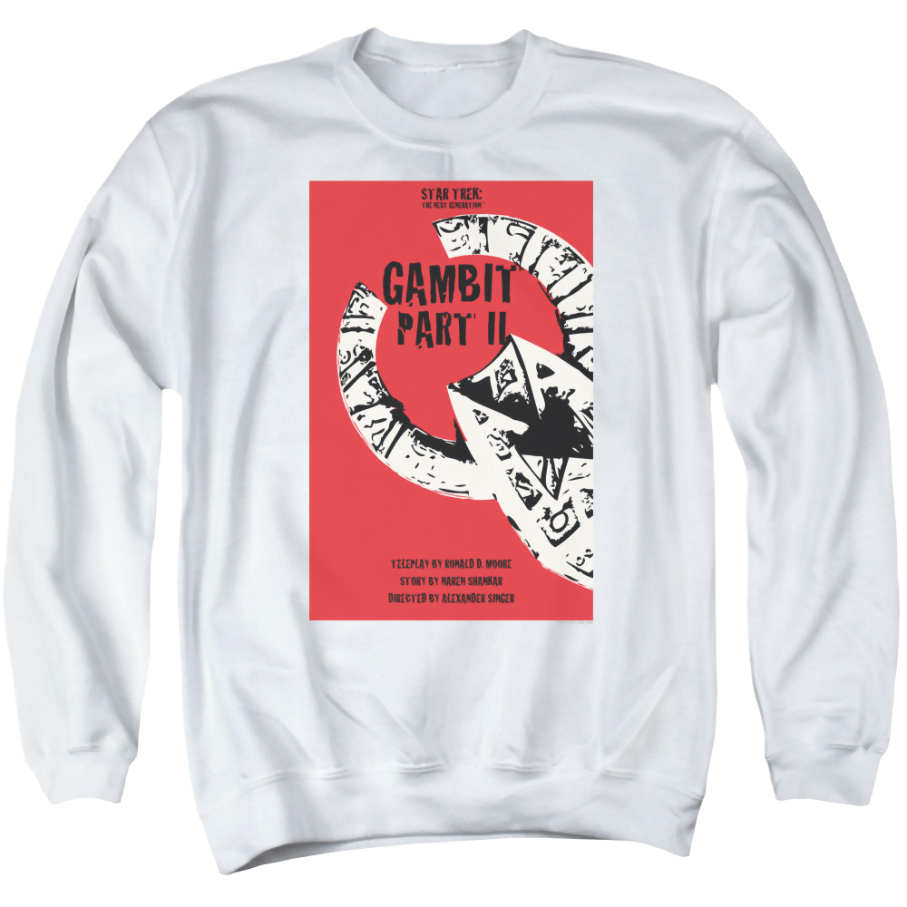 Star Trek The Next Generation Tng S7 Ep5 - Men's Crewneck Sweatshirt Men's Crewneck Sweatshirt Star Trek   