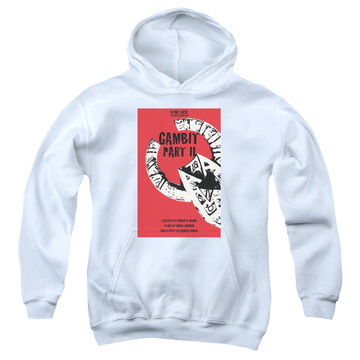 White youth hoodie for ages 8 to 12 with Star Trek The Next Generation Tng Season 7 Episode 5 graphic