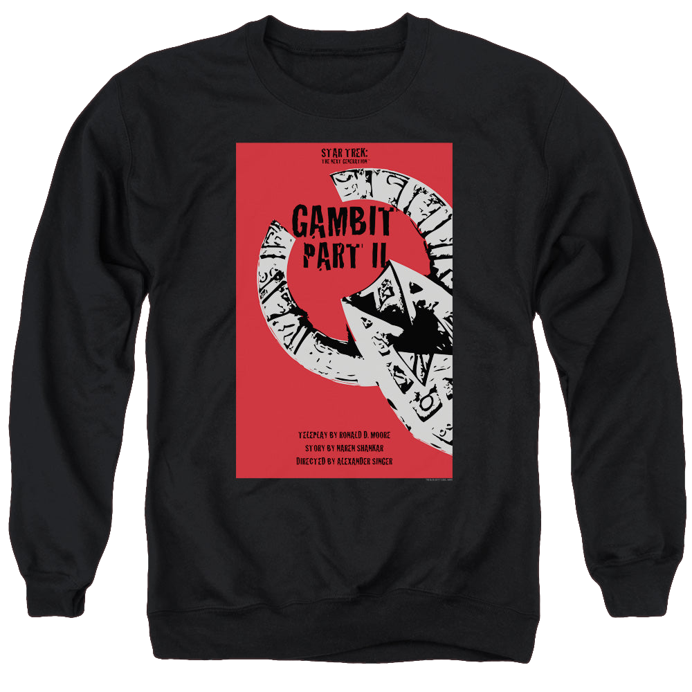 Star Trek The Next Generation Tng S7 Ep5 - Men's Crewneck Sweatshirt Men's Crewneck Sweatshirt Star Trek   