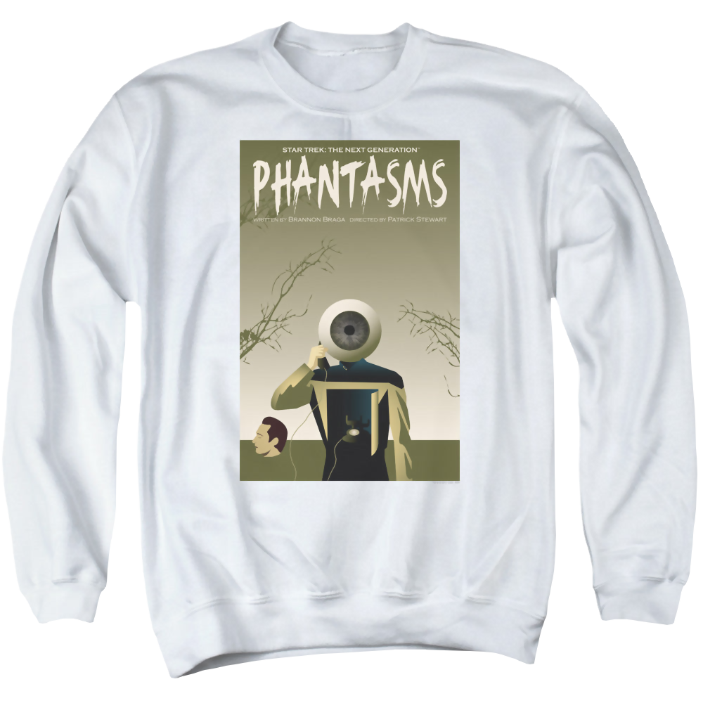 Star Trek The Next Generation Tng S7 Ep6 - Men's Crewneck Sweatshirt Men's Crewneck Sweatshirt Star Trek   