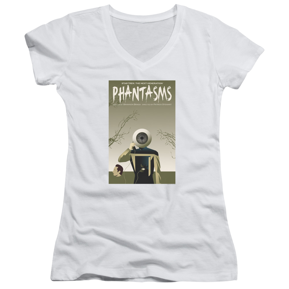 Star Trek The Next Generation Tng Season 7 Episode 6 - Juniors V-Neck T-Shirt Juniors V-Neck T-Shirt Star Trek   