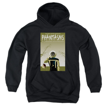 Black youth hoodie for ages 8 to 12 with Star Trek The Next Generation Tng Season 7 Episode 6 graphic