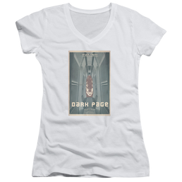 Star Trek The Next Generation Tng Season 7 Episode 7 - Juniors V-Neck T-Shirt Juniors V-Neck T-Shirt Star Trek   