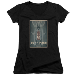 Star Trek The Next Generation Tng Season 7 Episode 7 - Juniors V-Neck T-Shirt Juniors V-Neck T-Shirt Star Trek   